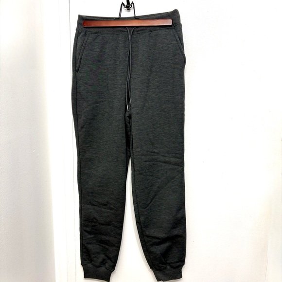 UNIQLO HEATTECH Sz Sm Gray Pile-Lined Sweatpants - Picture 3 of 8